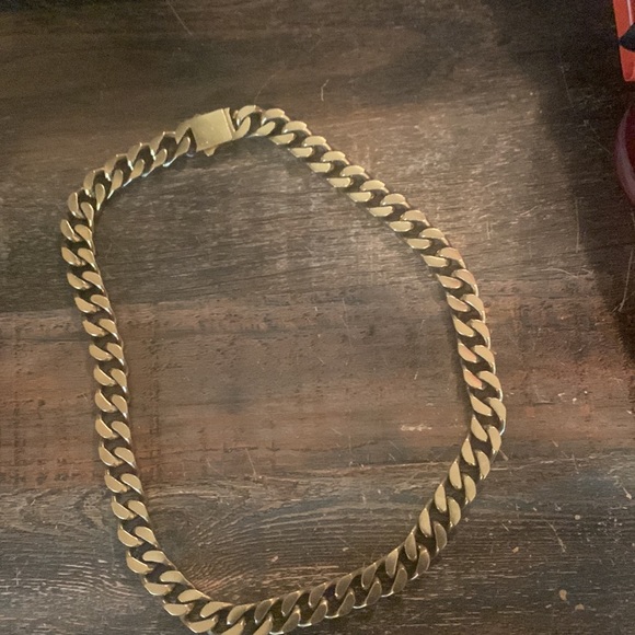 18k Gold Cuban link chain - Picture 4 of 4